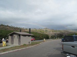 img_4501 Right when we pulled into the parking lot there was this perfect rainbow over Rincon!