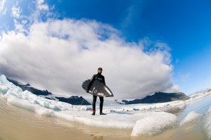 ian31 Ian adrift in Iceland with his 5`5 New Toy. Photo by Tim Nunn