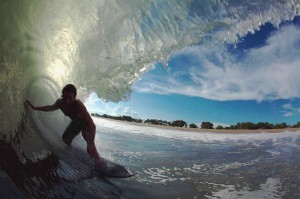 img_1281a Here is a shot from the first day of the trip before the swell really filled in...